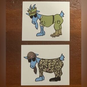 GOAT USA Stickers